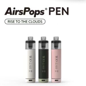 正版 AIRSCREAM AirsPops PEN 氣泡PEN 鉛筆 主機套裝 成品芯 霧化芯 替換倉